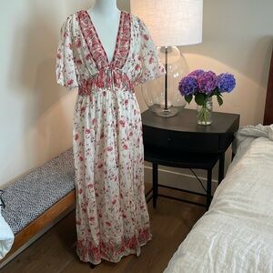 Gorgeous Free People/Anthropologie Linen Dress